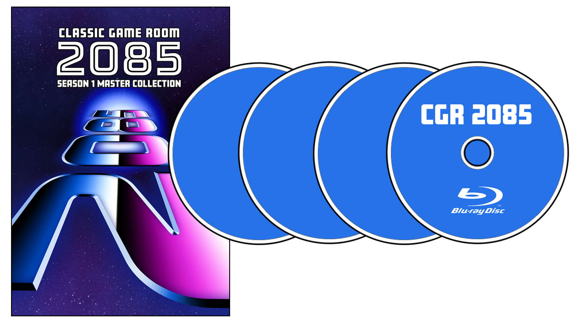 CGR 2085 Season 1 Master Collection Blu-Ray Kickstarter