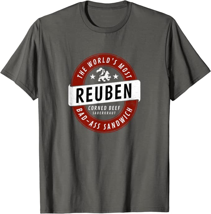 Retro Reuben “World’s Most Bad-Ass Sandwich” T-Shirt