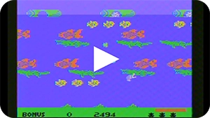 Play Frogger II Threedeep for Colecovision Review by Classic Game Room