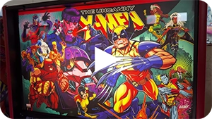 Play The Uncanny X-Men Pinball Machine Review by Classic Game Room
