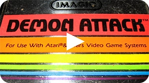 Play Demon Attack for Atari 2600 Review by Classic Game Room