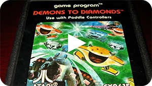 Play Demons to Diamonds for Atari 2600 Review by Classic Game Room