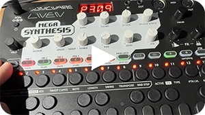 Play Sonicware Mega Synthesis Synthesizer Review by Classic Game Room