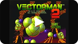 Play Vectorman 2 for Sega Genesis Review by Classic Game Room